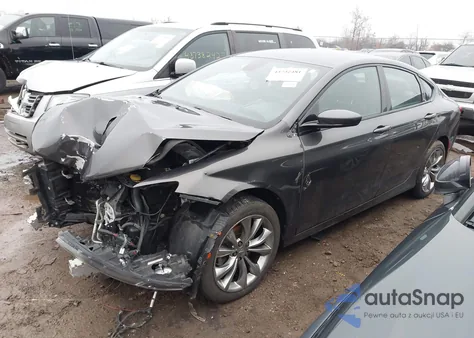 2015 Chrysler 200 S from USA, damaged, VIN 1C3CCCBB3FN709204